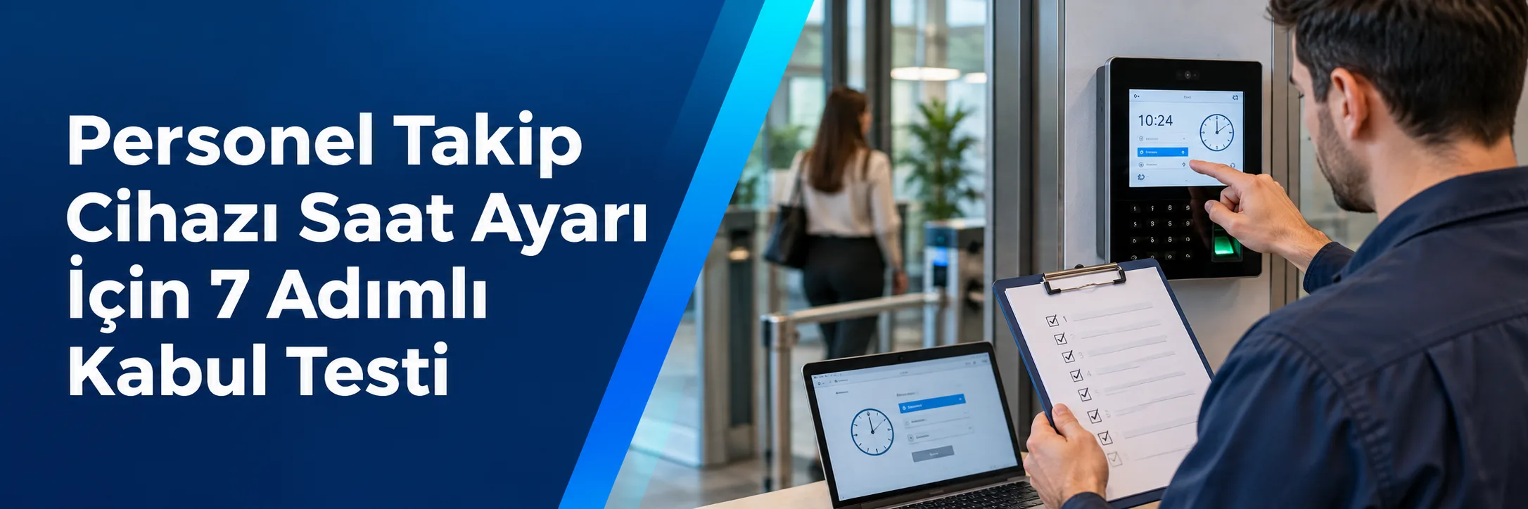 Personel Takip Cihazı Saat Ayarı İçin 7 Adımlı Kabul Testi bloğunu seç Personel Takip Cihazı Saat Ayarı İçin 7 Adımlı Kabul Testi