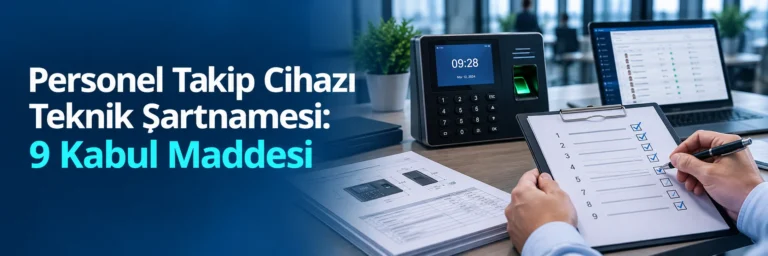 Personel Takip Cihazı Teknik Şartnamesi: 9 Kabul Maddesi