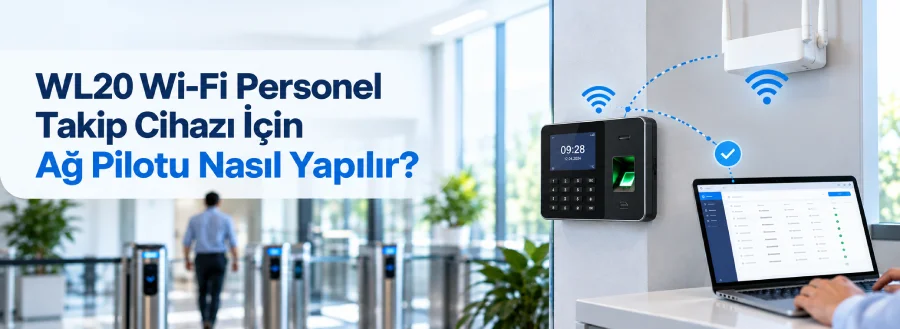 WL20 Wi-Fi Personel Takip Cihazı
